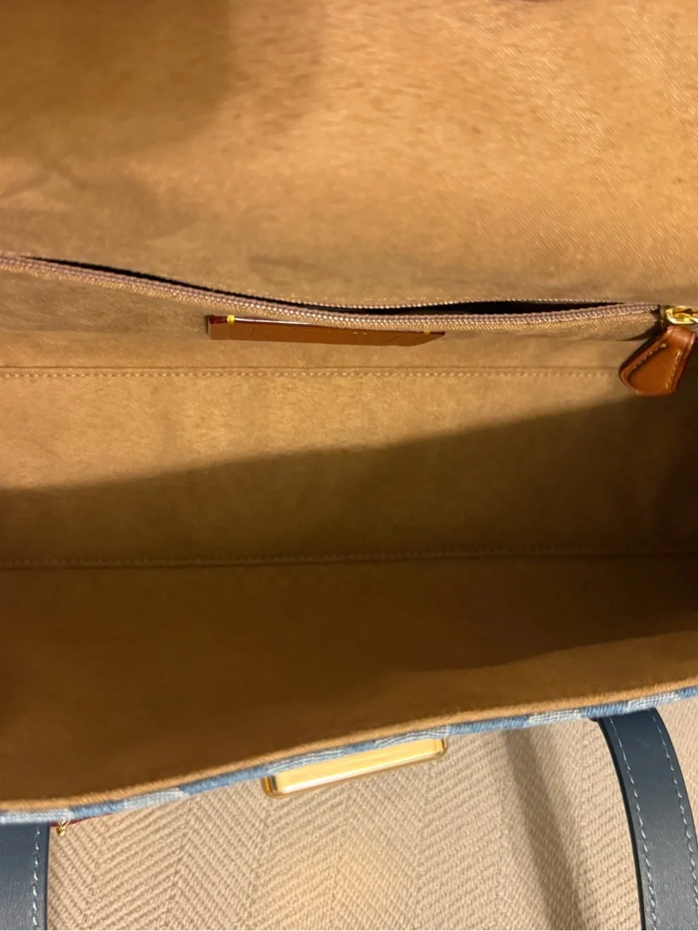 Coach Outlet Bridget Flap Shoulder Bag In Signature Denim